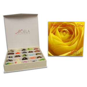 Valentine Yellow Rose Box