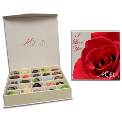 red rose mothers day box