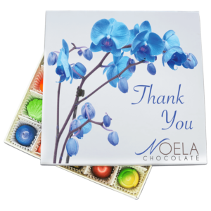Blue orchid thank you